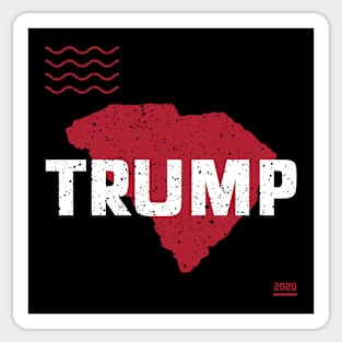 Trump South Carolina 2020  - Red Wave, Red State Sticker